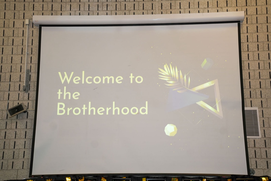 Decor and details from the Brotherhood induction ceremony.